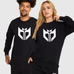 Black Hoodies with Classic White Logo