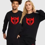 Black Hoodies with Red Logo