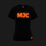 Reflective Orange - Ember Black T-Shirt