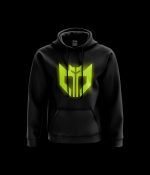 Reflective Neon - Men Black Pullover