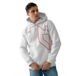 plain white hoodie MJC