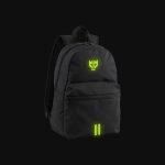 Reflective Yellow - Stylish MJC Black Backpack