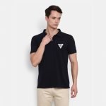 men's polo t shirt with mjc logo
