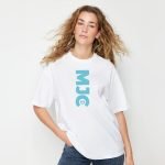 ladies white tee MJC - Image 3