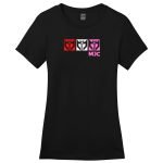 ⁦Women Midnight T-Shirt – pink⁩ - الصورة ⁦4⁩