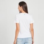 ladies white T-shirt MJC - Image 3