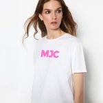 white cotton t shirt ladies MJC - Image 3