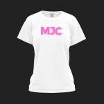 white cotton t shirt ladies MJC - Image 4