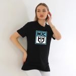 black t shirt women MJC - Image 2