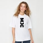 white women's short sleeved t shirt MJC - Image 2