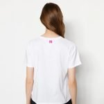 black t shirt women's short sleeve MJC - Image 2