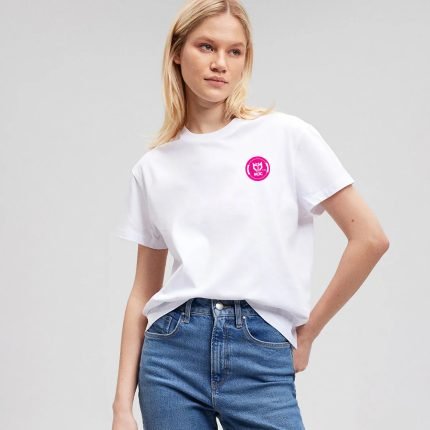 تي شيرت ابيض حريمي