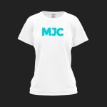 ⁦تيشيرت قطن ابيض نسائي MJC⁩ - الصورة ⁦4⁩