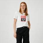 ⁦تي شيرت صيفي نسائي اسود MJC⁩ - الصورة ⁦2⁩