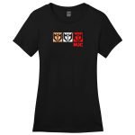 women half sleeve black t shirt MJC - Image 4