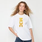 white basic t-shirt for women MJC - Image 2