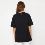 ladies black t shirt MJC - Image 3