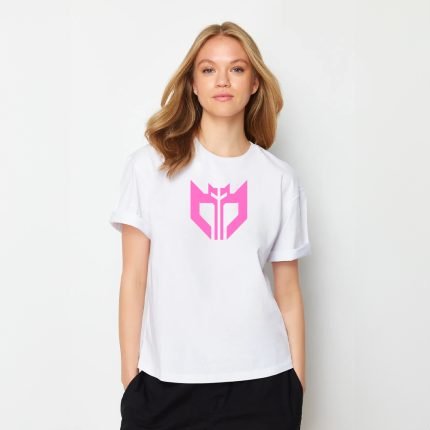 تيشرت نسائي قطن ابيض