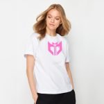 women's white cotton t shirt MJC - Image 2