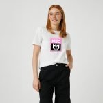 lady white t shirt MJC - Image 2