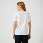 lady white t shirt MJC - Image 3