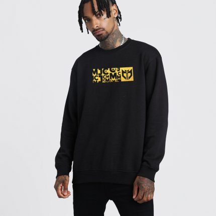 black hoodie essential MJC