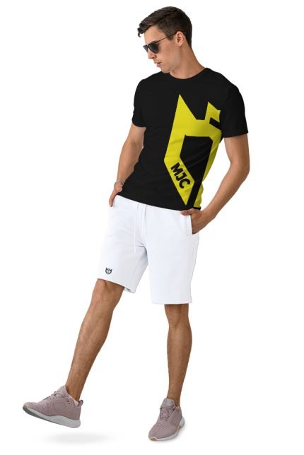 black cotton t shirt MJC