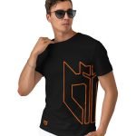 short sleeve black t shirt