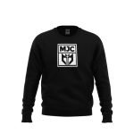 black winter sweatshirt with MJC logo - Image 3