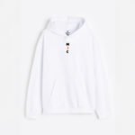 هودي بيزك ابيض MJC - Image 2