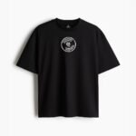 oversized black t shirt MJC - Image 3
