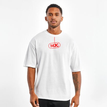 white oversize t shirt MJC