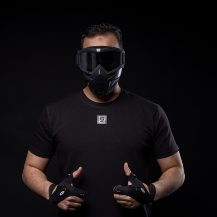 half sleeved t shirt black MJC