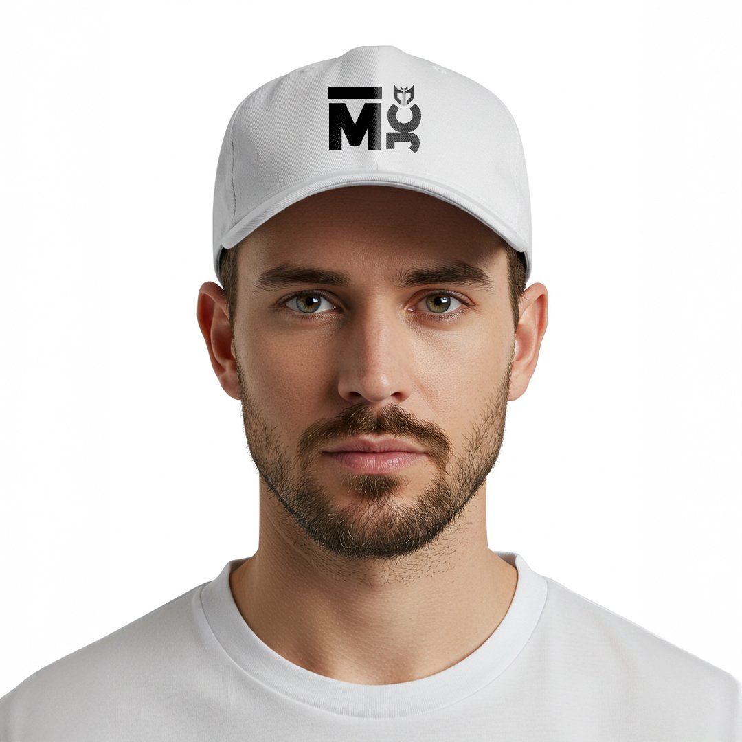 22 men's white cap