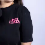 women's black t shirt MJC - Image 2