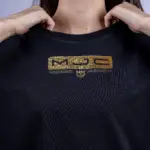 oversized black t shirt women's MJC - Image 2