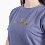 ⁦تيشيرت فضي نسائي MJC⁩ - الصورة ⁦2⁩