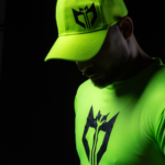 men's green t shirt with MJC logo - Image 2