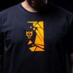 ⁦تشيرت اسود MJC⁩ - الصورة ⁦2⁩